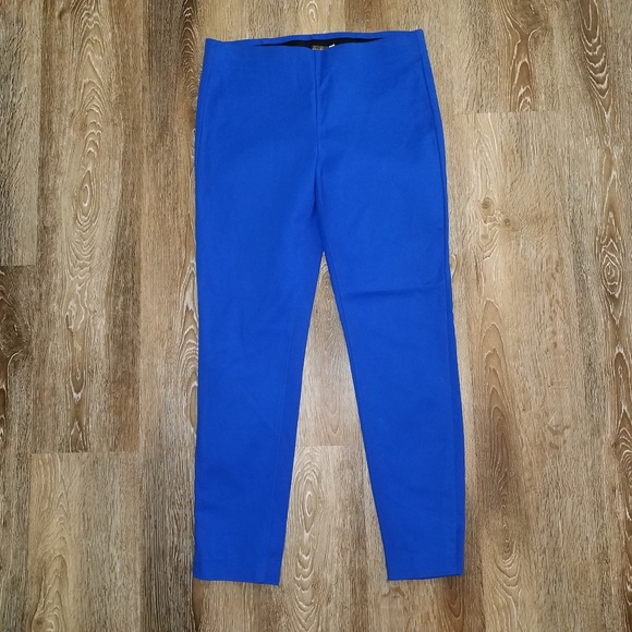 crosby. Pants - Crosby. Bright Blue Ankle Crop Stretch Pants 6